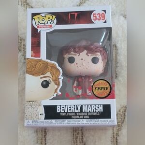 Funko Pop Beverly Marsh with Red and White Design